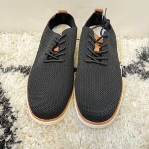 VILOCY Black Knit Mesh Lightweight Dress Sneakers EUR 42.5 US 9.5